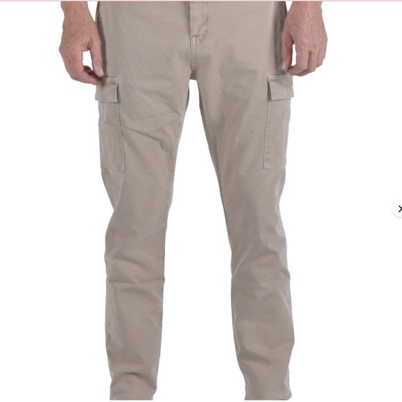 The Nail Cargo Stretch Oxford - Pigment Beige